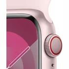 Viedpulkstenis Apple Watch Series 9 GPS + Cellular 45mm Pink Aluminium Case with Light Pink Sport Band - M/L [Mazlietots]